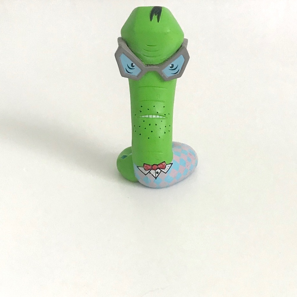 Kidrobot Kozik bookworm nerd vinyl figure decor